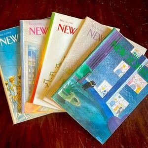Dec 1985 all original full magazines New Yorker